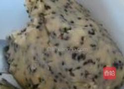 芝麻卡通小饼干的做法图解4