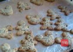 芝麻卡通小饼干的做法图解7