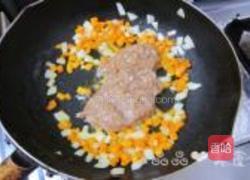 蘑菇鸡肉酱浇头面的做法图解6