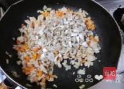 蘑菇鸡肉酱浇头面的做法图解8