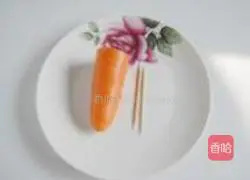 巧做胡萝卜花的做法图解1