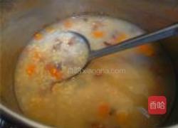 牛肉板栗养生粥的做法图解5