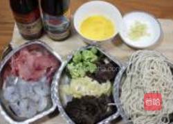 蚝香北京打卤面的做法图解1