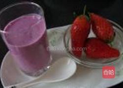 紫甘蓝酸奶昔的做法图解6