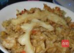 咖喱海鲜炒饭的做法图解12