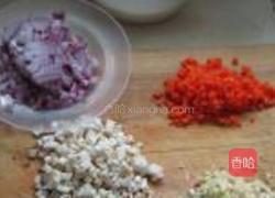 咖喱海鲜炒饭的做法图解2