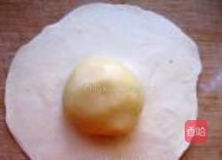 电饼铛豆沙酥饼的做法图解4