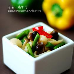 椒拌鲜菌的做法[图]