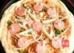 火腿披萨的做法图解16