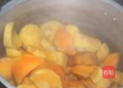 豆沙糯米果的做法图解2