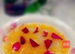 米酒橘子甜汤的做法图解2