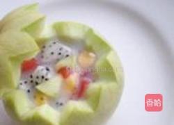 椰汁酸奶小香瓜的做法图解8