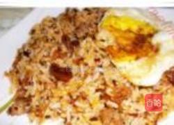 虾酱炒饭的做法图解8