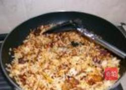 虾酱炒饭的做法图解7