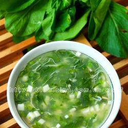 鸡汤青菜钵的做法[图]