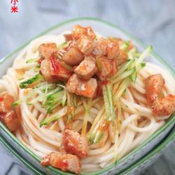 辣酱肉丁面的做法[图]