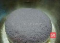 紫米黑花卷的做法图解2