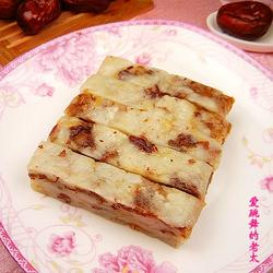 红枣白糖糯米糕的做法[图]