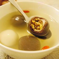 黑白配汤圆的做法[图]