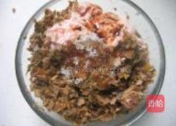 梅干菜肉饼的做法图解2