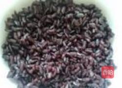 紫米冰棒的做法图解3