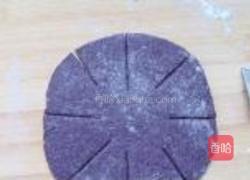 黑米豆沙菊花包的做法图解6