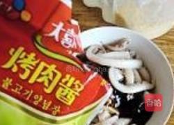 酱烤鱿鱼须的做法图解3