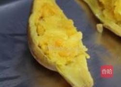 芝士焗薯茸的做法图解3