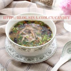 拆骨肉酸辣汤的做法[图]