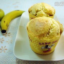 香蕉果肉玛芬的做法[图]