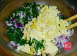 苋菜鸡蛋包子的做法图解9