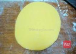 南瓜双桃馒头的做法图解3