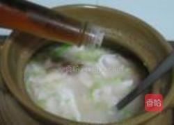 鲜鱿砂锅粥的做法图解9