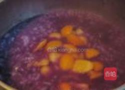 橘香紫薯粥的做法图解4