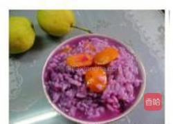 橘香紫薯粥的做法图解5