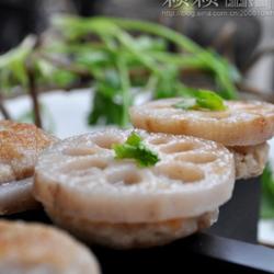 香煎藕饼的做法[图]