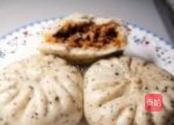 黑芝麻芹菜猪肉包的做法图解12