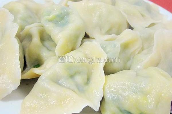 角瓜韭菜鸡蛋饺子