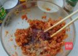 辣白菜锅贴的做法图解4