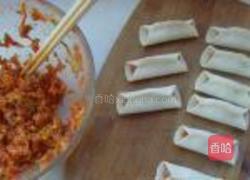 辣白菜锅贴的做法图解7