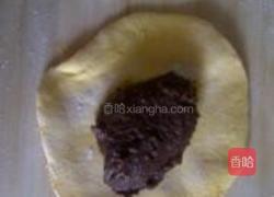 南瓜豆沙馅饼的做法图解3