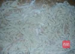 肉丁蒜苗炸酱面的做法图解3