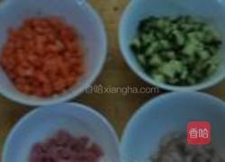 多彩饭团的做法图解1