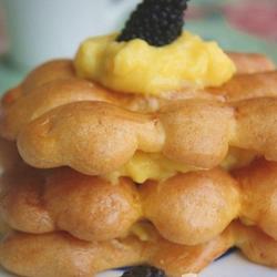 松饼泡芙夹卡士达馅的做法[图]