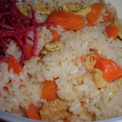 胡萝卜烧米饭的做法[图]