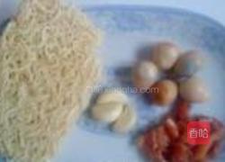 粽汤面条的做法图解1