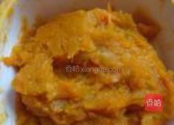 南瓜红糖发饼的做法图解2