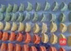 三色双菇鲈鱼饺子的做法图解13
