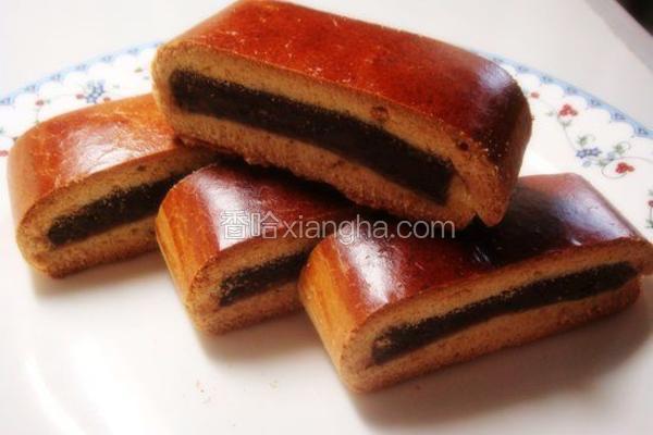 传统点心豆沙排