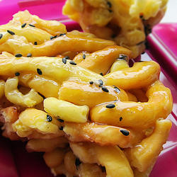 芝麻椰香萨琪玛的做法[图]